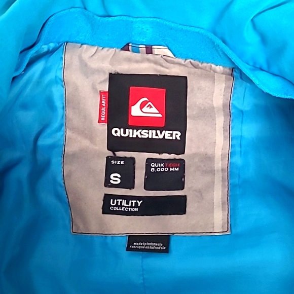 Stylish Quicksilver Rain Jacket - Picture 4 of 5